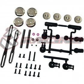 3 racing stealth body mounts sak-d4832