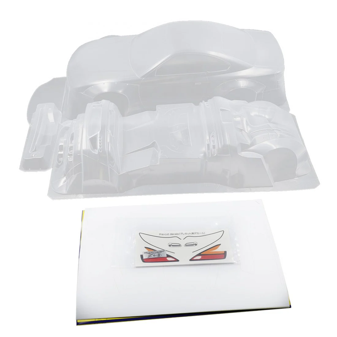 Addiction RC ad-hb21 Nissan Silvia S15 Rocketbunny Clear Body Set For 1/10 RC Drift - Image 3