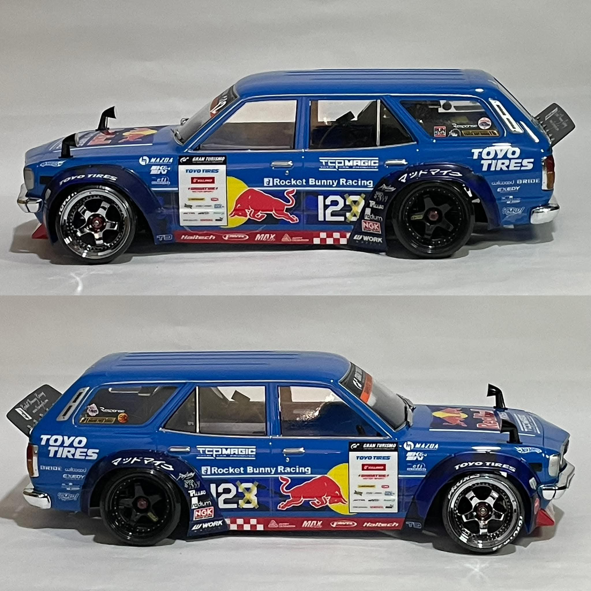 Addiction Rc – Pandem RX-3 Body Shell – (Clear) – #AD-HB20 - Image 2