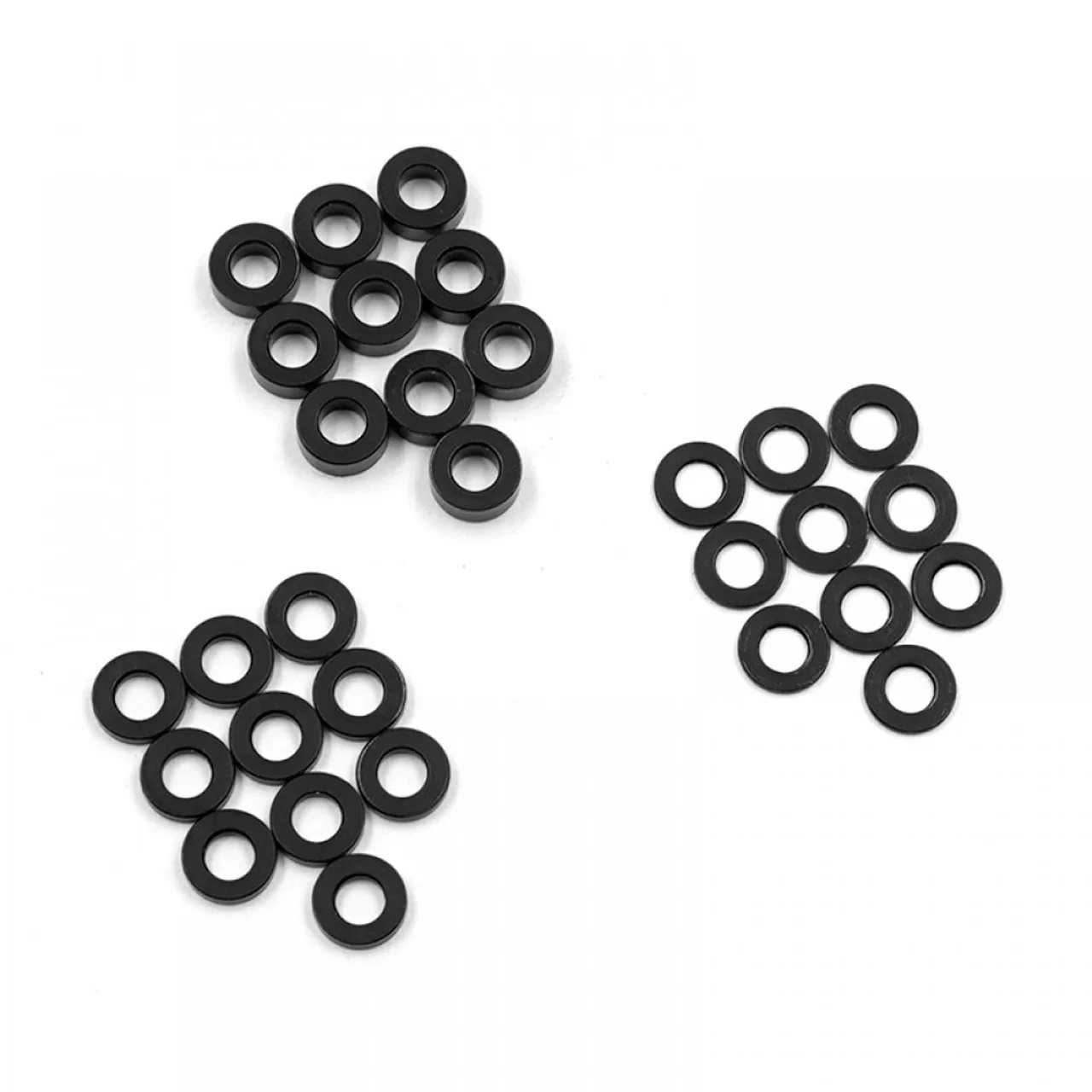 ALUMINIUM M2.5 X 5MM FLAT WASHER 0.5 / 1 / 2 MM 10PCS EACH MST YOKOMO DRIFT ya-0730 - Image 3