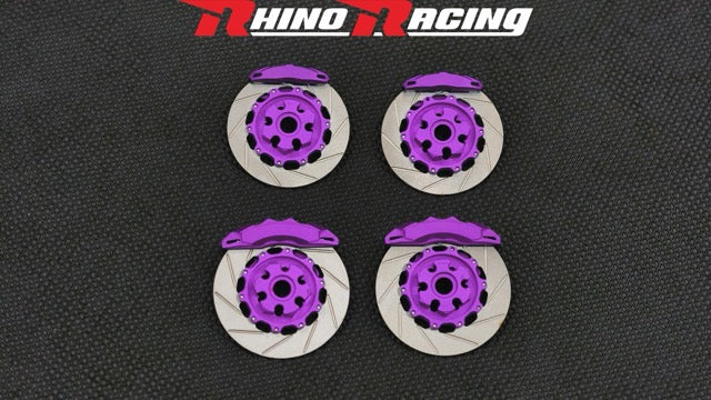 Aluminum Brake Caliper Kit for SR Series - BLUE RED PURPLE BLACK fits RR-1405 and RR-1505 [Rhino Racing] RR-1420 - Image 5