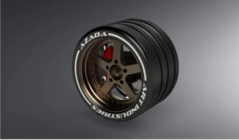 Azada transmitter wheel AZ6116-BR-RD