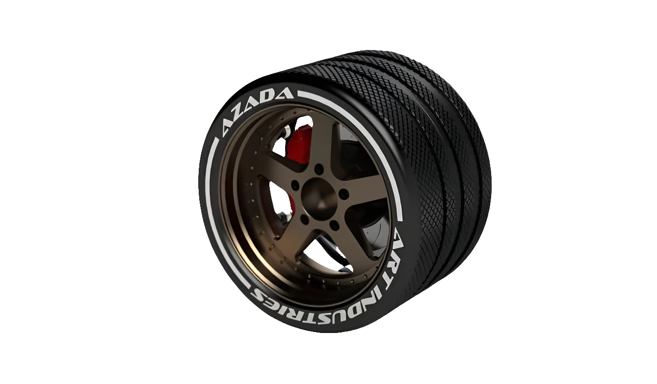 Azada transmitter wheel AZ6116-BR-RD - Image 2