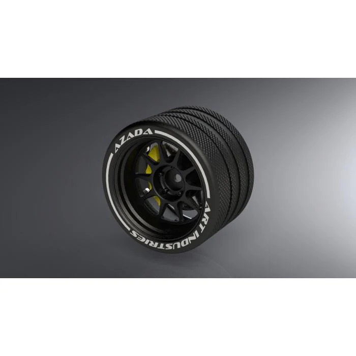 Azada transmitter wheel AZ6117-BK-YL