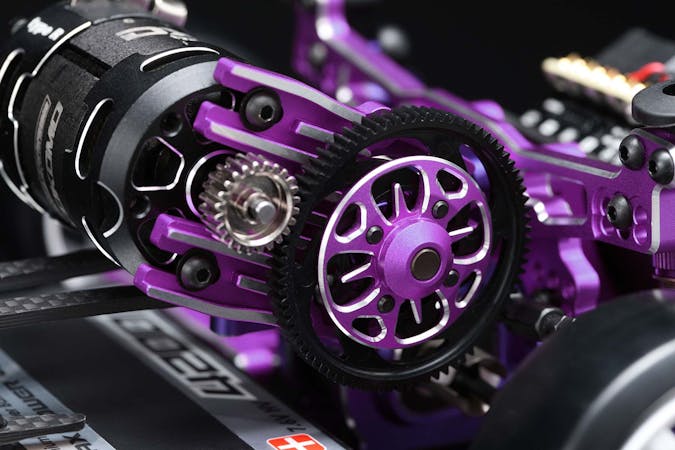 SDR-030CP - Yokomo Super Drift SD3.0 Competition Kit - Purple LM Edition - Image 4