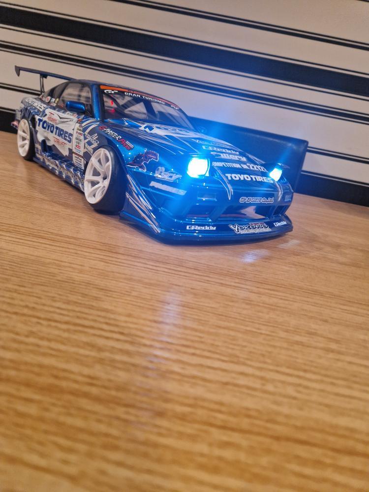 D craft / d magic 180 sx pop ups light buckets Rc Drift Asbo Rc - Image 3