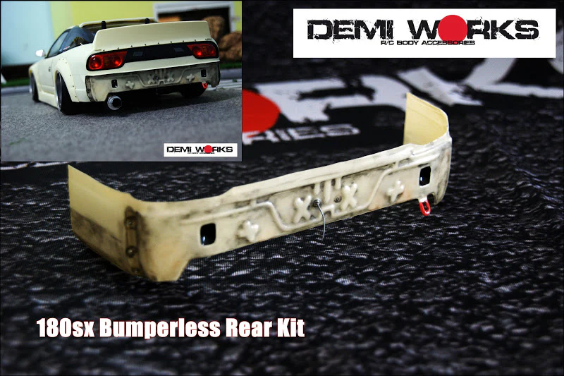 Demiworks rear bumperless DW180RBL