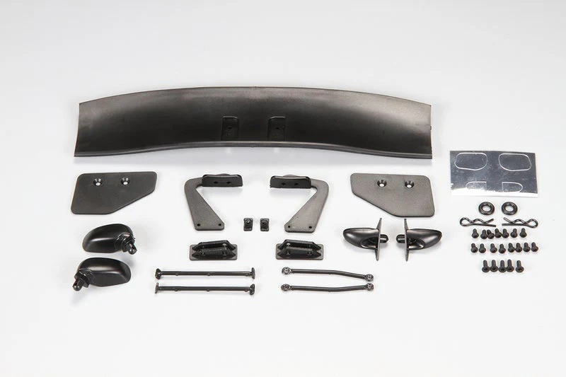 DR GT Wing and Mirror Set TYPE 1 - SWAN NECK [Shibata] DR-WING01 - Image 2