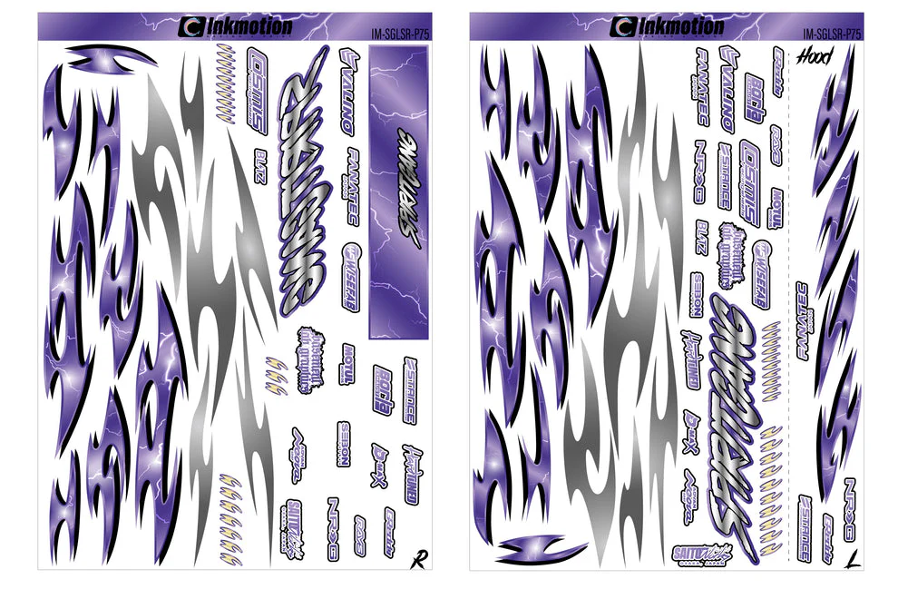 Spirit Gang Lightning Storm Purple