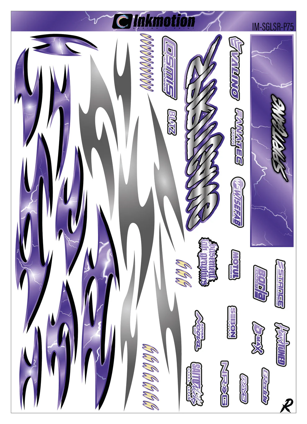 Spirit Gang Lightning Storm Purple - Image 2