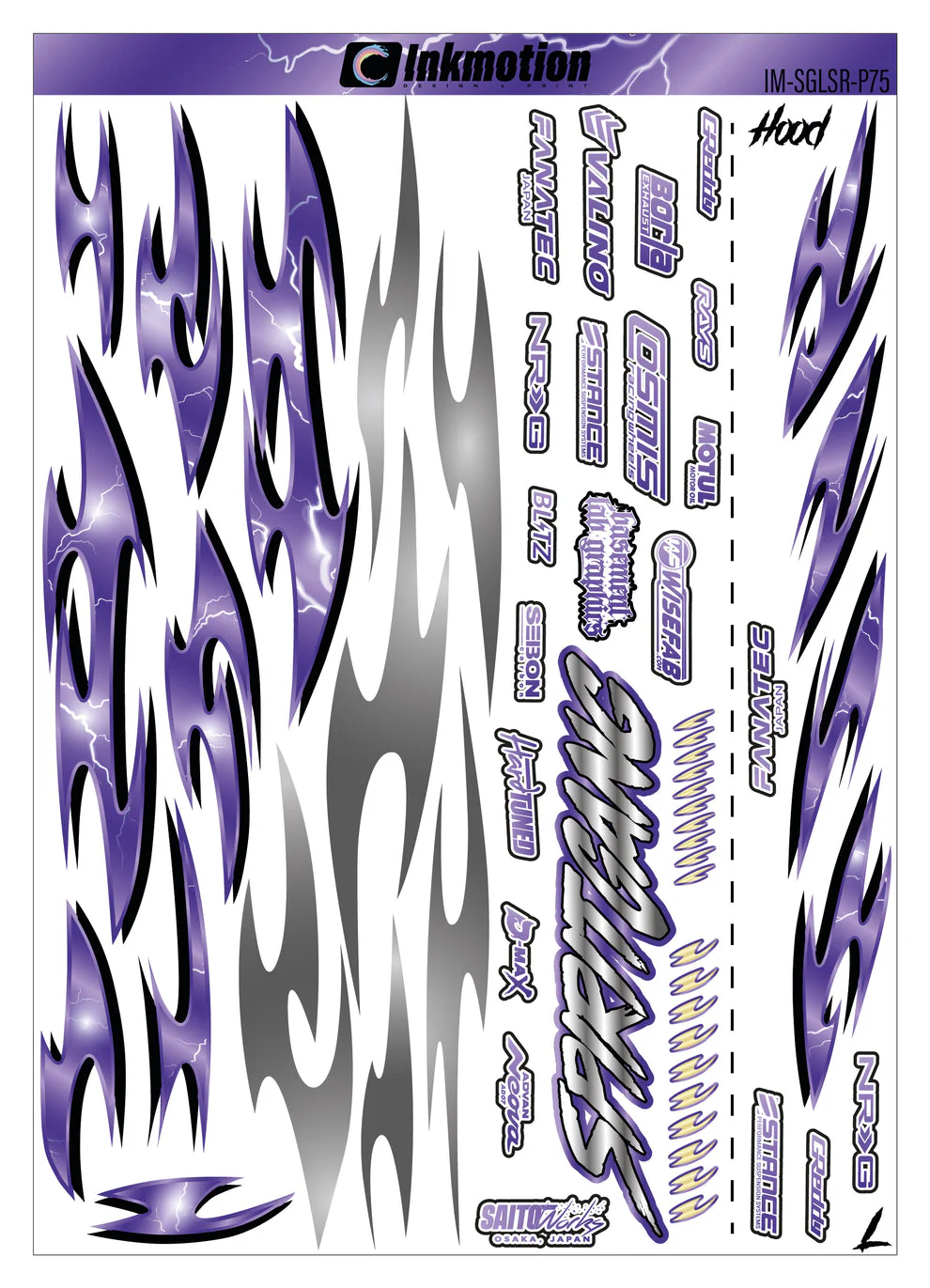 Spirit Gang Lightning Storm Purple - Image 3