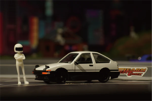 BM Racing 1/28 FLD ae 86 Drift Car RWD RTR EP w/ 2.4GHz Radio w/o Battery and Charger bmrx-fld-86 - Image 6
