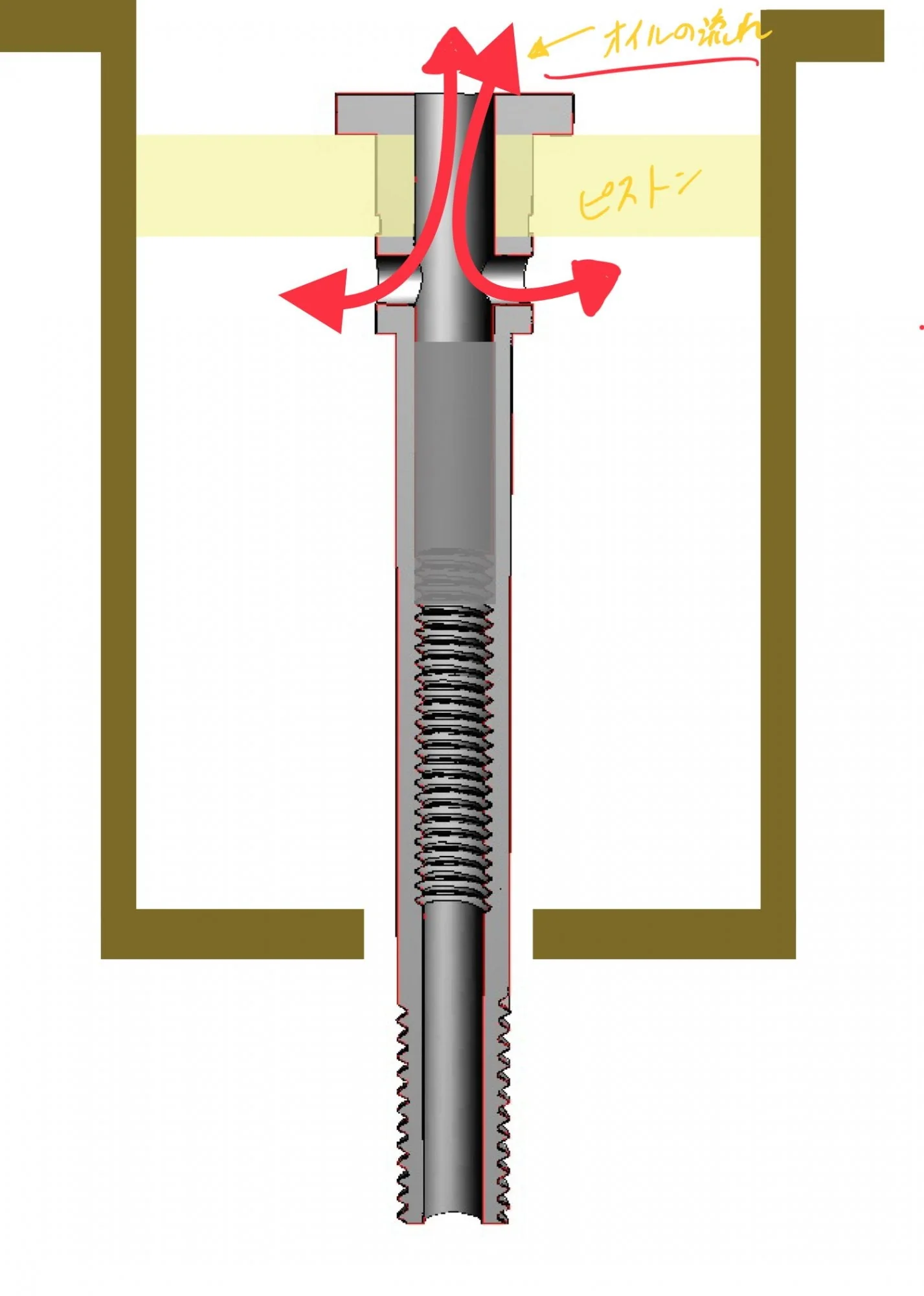 HRC
Nerd Damper Shaft for Big Bore SS with Damper Adjustment 11mm (YOKOMO RD SD MD YD) [HRC] HRC000045 - Image 6
