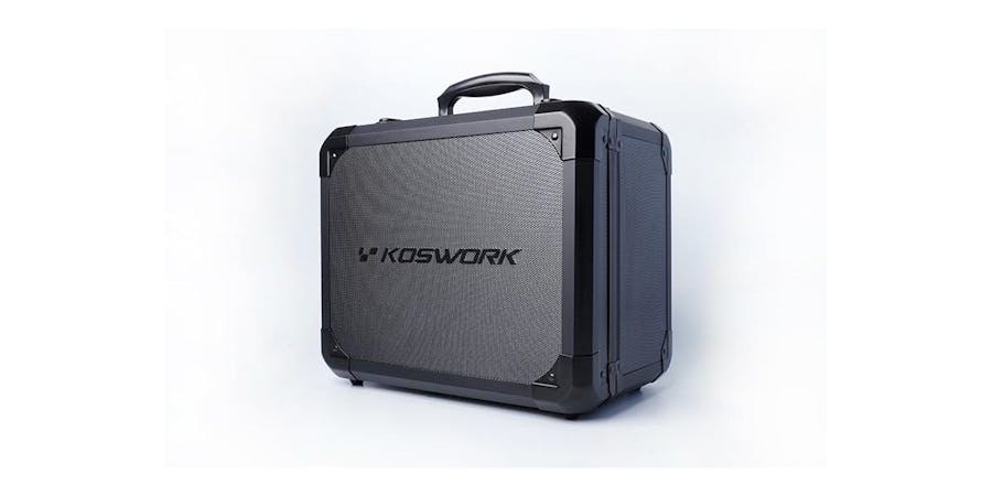 KOS32302-10PX - Koswork V2 Mini Black Aluminium Case for Futaba 10PX-4PM-7PX-7PXR