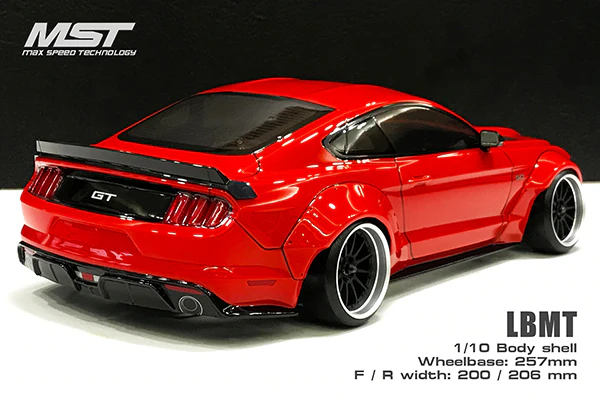Mst mustang body shell clear - Image 2