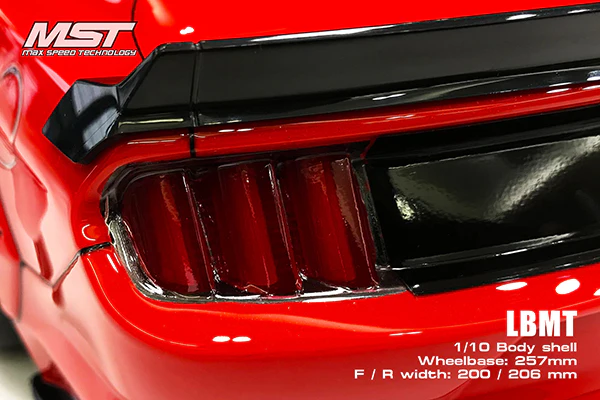 Mst mustang body shell clear - Image 4