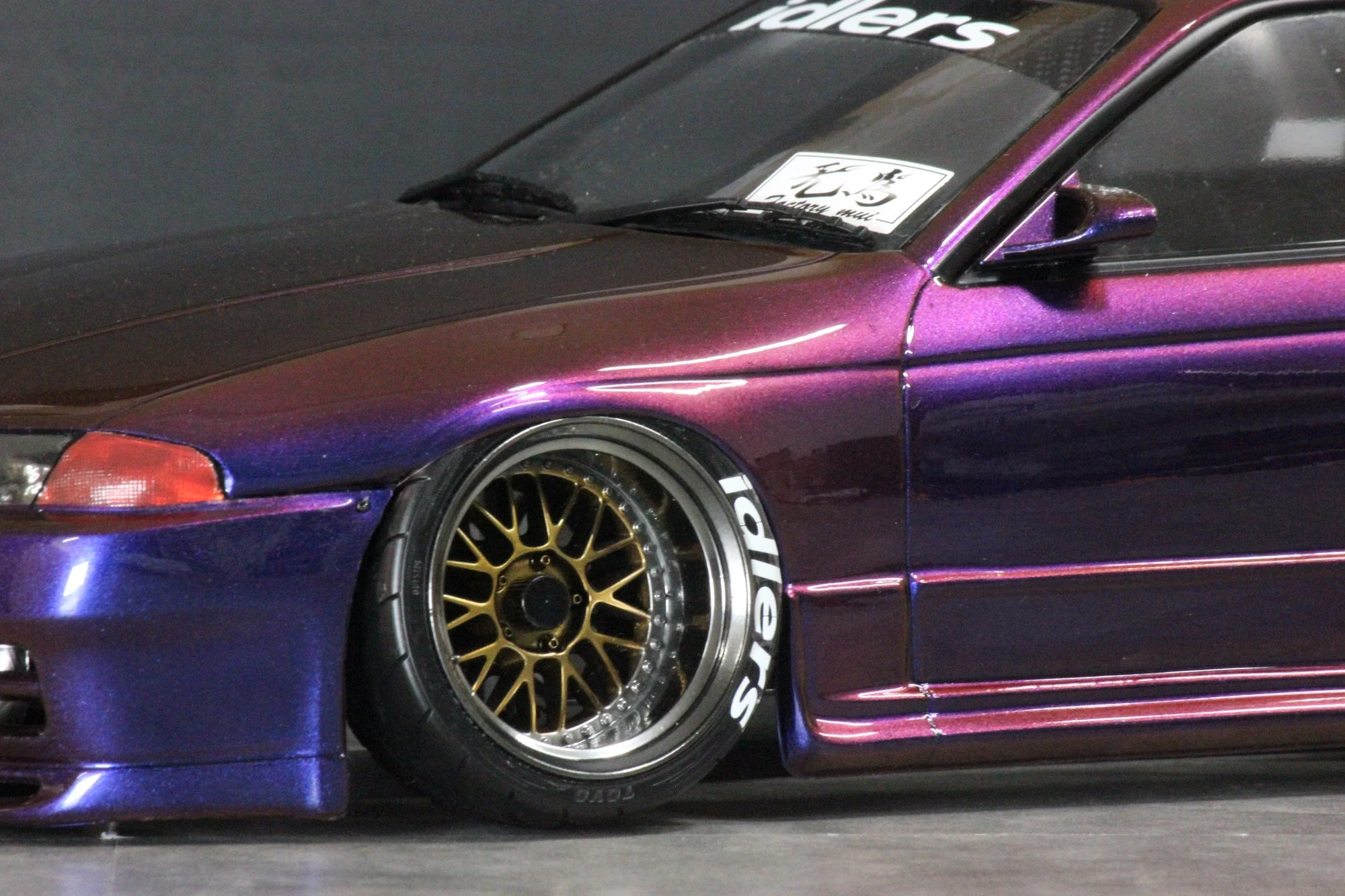 Nissan Skyline BNR32 Coupe 2Dr R32 1-10 Body Set [Pandora] PAB-3232 - Image 2