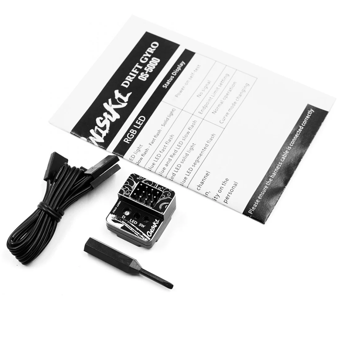 Onisiki Aluminum Case High Performance Stability Gyro V5 For RC drift Car OS-5000 - Image 5
