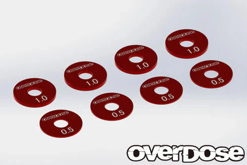 Overdose
Aluminium Wheel Spacer Set Black 0.5Tx4pcs, 1.0Tx4pcs - Red Purple Black [Overdose] OD2743b OD2744b OD2745b - Image 3