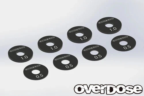 Overdose
Aluminium Wheel Spacer Set Black 0.5Tx4pcs, 1.0Tx4pcs - Red Purple Black [Overdose] OD2743b OD2744b OD2745b - Image 4