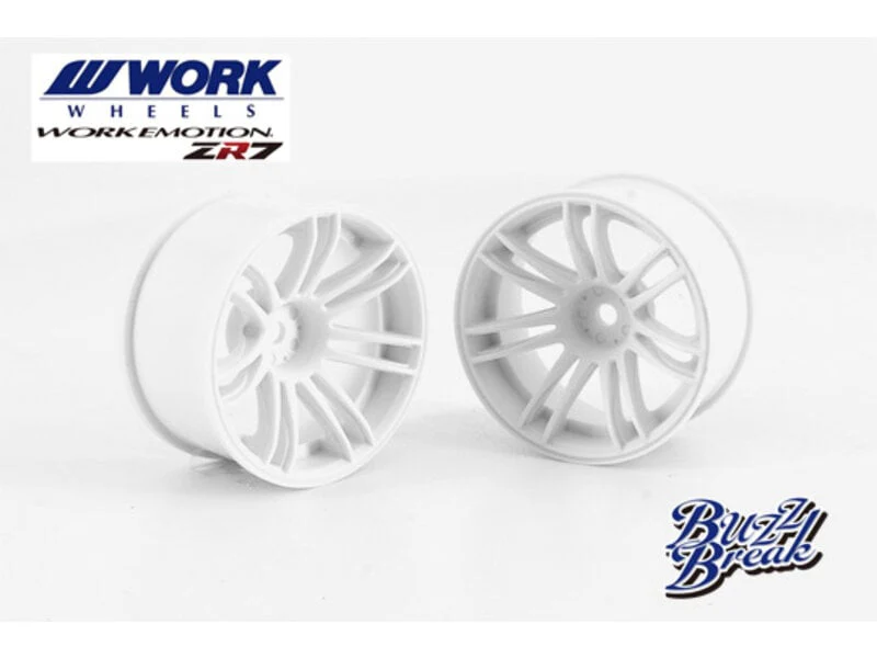 Overdose / BB-RW-034 / Work Emotion ZR7 Wheel 26mm / Color: White / Offset: 7mm (2pcs)