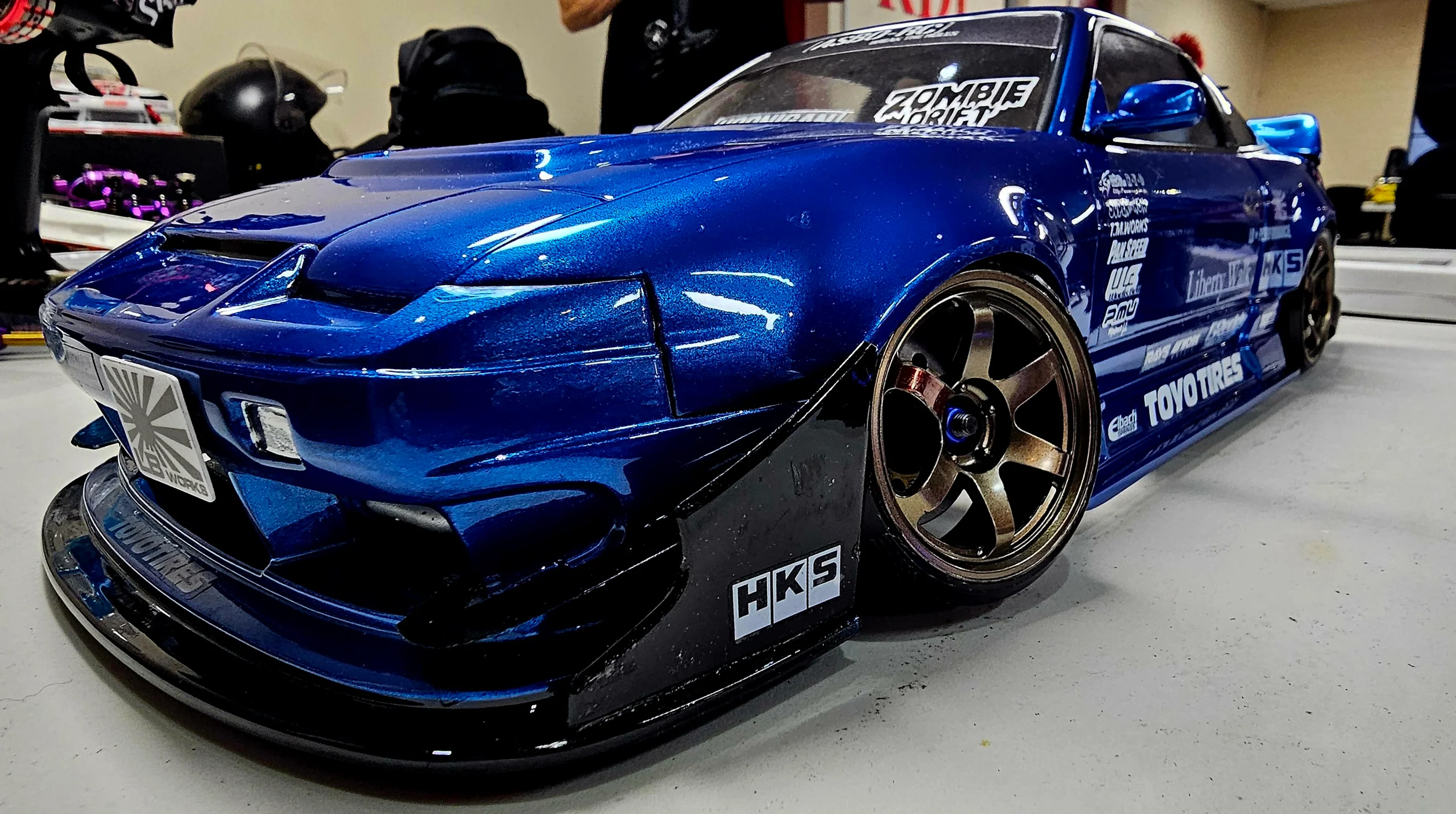 Pandora Nissan 180sx clear Body Shell pab 3194