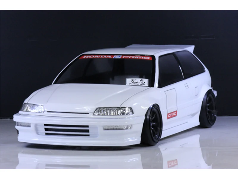 Pandora RC HONDA CIVIC EF9 1/10 RC Drift 198mm Clear Body Set pab 3179