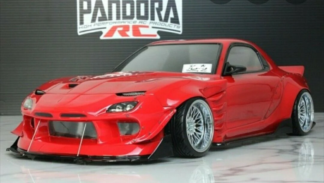 Pandora Rc mazda rx7 Rc Drift Body Shell Asbo Rc