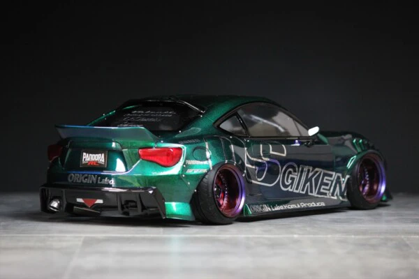 Pandora rc pab 3215 Toyota GT86 ZN6 Drift Line Origin Labo Clear Bodyshell - Image 4