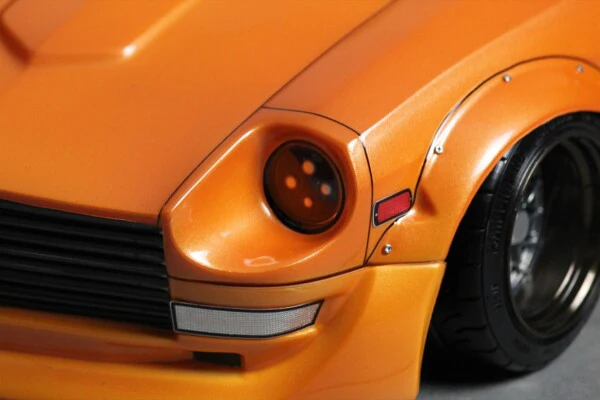 Pandora RC pab 3216 Nissan Fairlady Z S30 Custom Star Road 253mm Clear Body Set For 1/10 RC Drift - Image 10