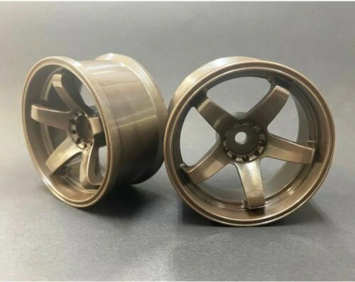 Rc Drift Wheels Topline Bronze set of 2 various sizes - Image 2
