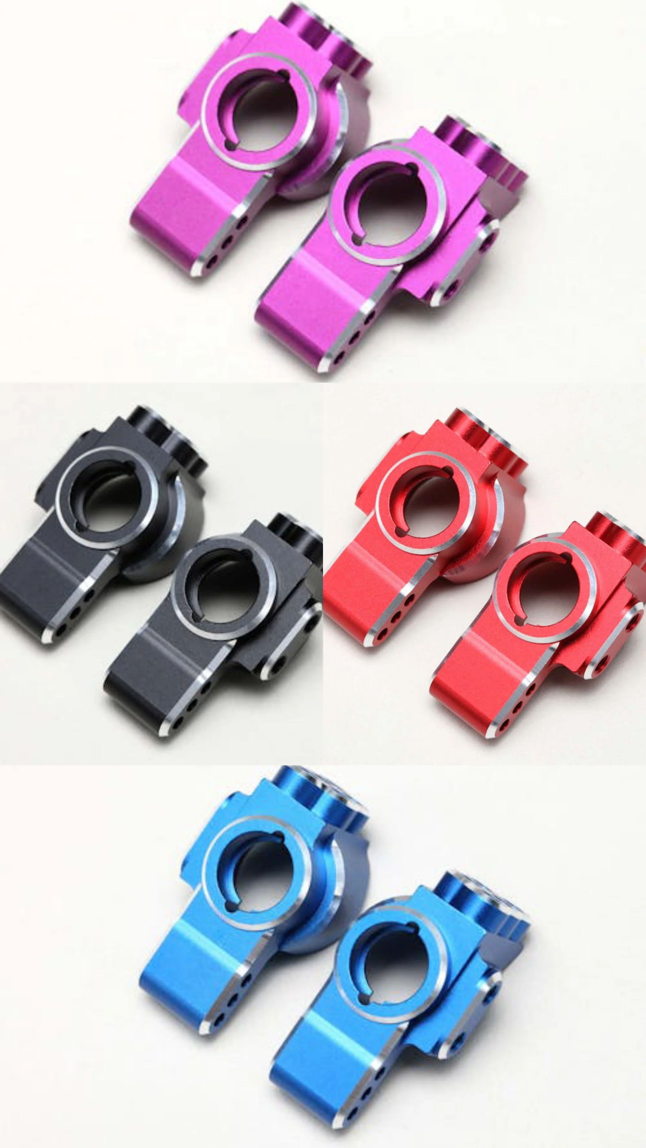 RD-415A - Yokomo Aluminum Rear Hub Carrier for RD2.0/SD3.0 - various colours