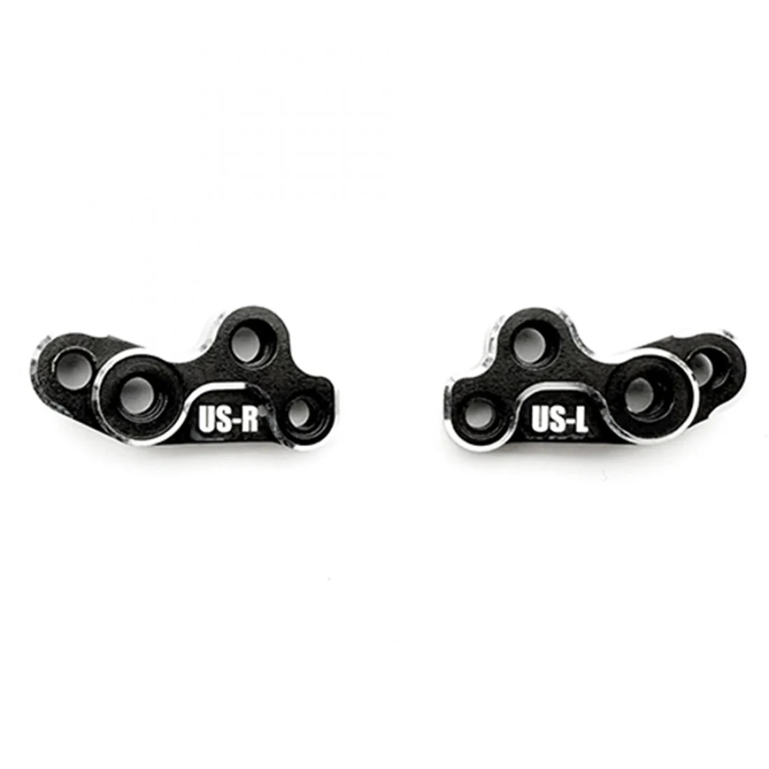 RDX Aluminum Multi-Select Knuckle Plate Type US 2 pcs Black