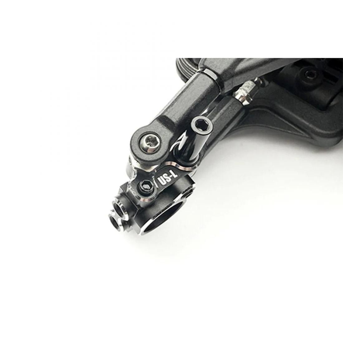 RDX Aluminum Multi-Select Knuckle Plate Type US 2 pcs Black - Image 2