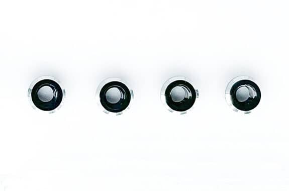 Reve D Alu Insert Nut (For 2.5mm thick carbon plate) 4pcs RC-IN25