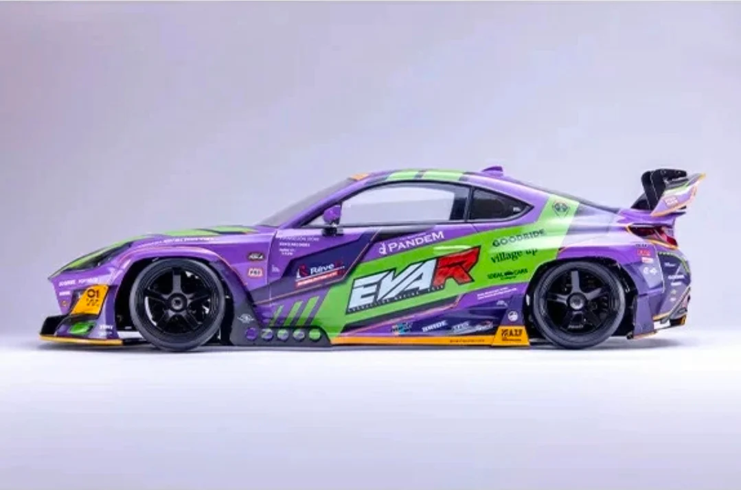 Reve D Evangelion Racing GR86 Sticker Set DB-EV86S RC Drift Body Decal Japan - Image 2