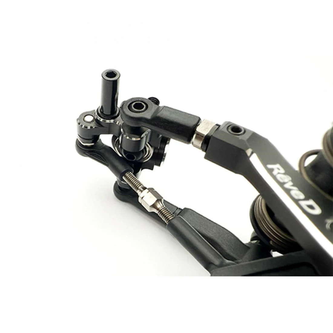 ReveD Molded Angled Ball Caps 2 pcs Black For Slim Tie Rods RD-STCA - Image 3