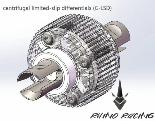 RHINO RACING C-LSD rr 600 YD2 ALUMINUM DIFFERENTIAL ASSEMBLY UNIT - Image 3