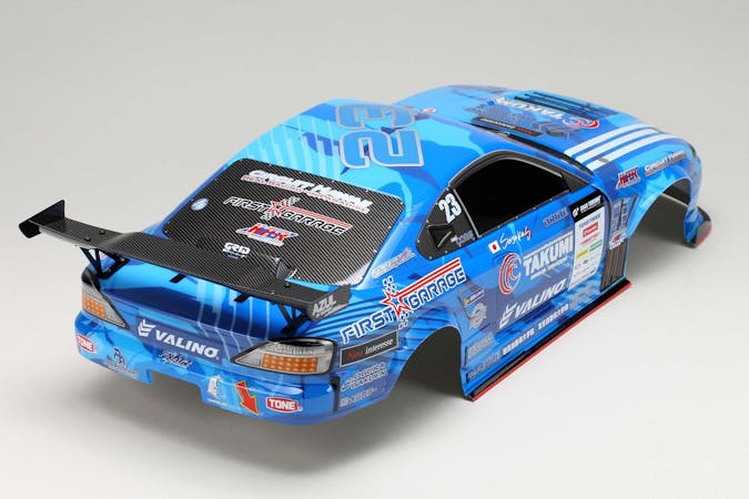 SD-MS15BLB - Yokomo MERCURY SAYAKA Spl. S15 Drift Body Set - PAINTED - Image 2