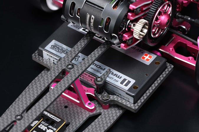 SDR-030PI - Yokomo Super Drift SD3.0 Competition Kit - pink LM Edition - Image 8
