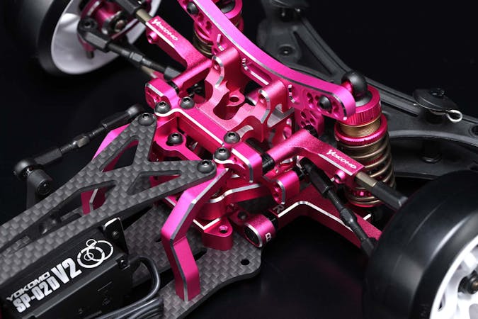SDR-030PI - Yokomo Super Drift SD3.0 Competition Kit - pink LM Edition - Image 9