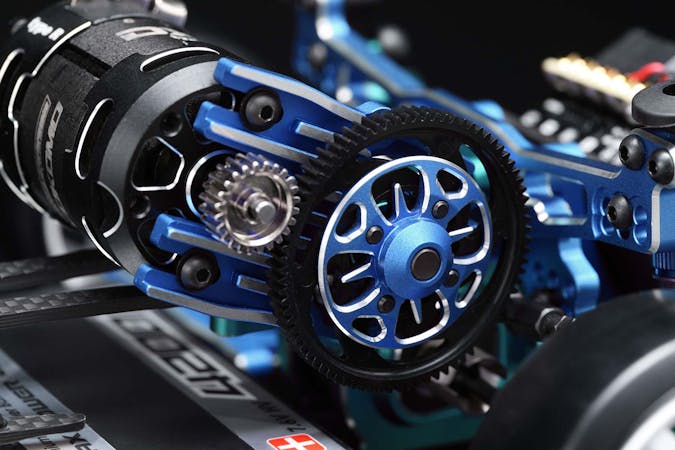 SDR-030CBL - Yokomo Super Drift SD3.0 Competition Kit - Blue LM Edition - Image 5