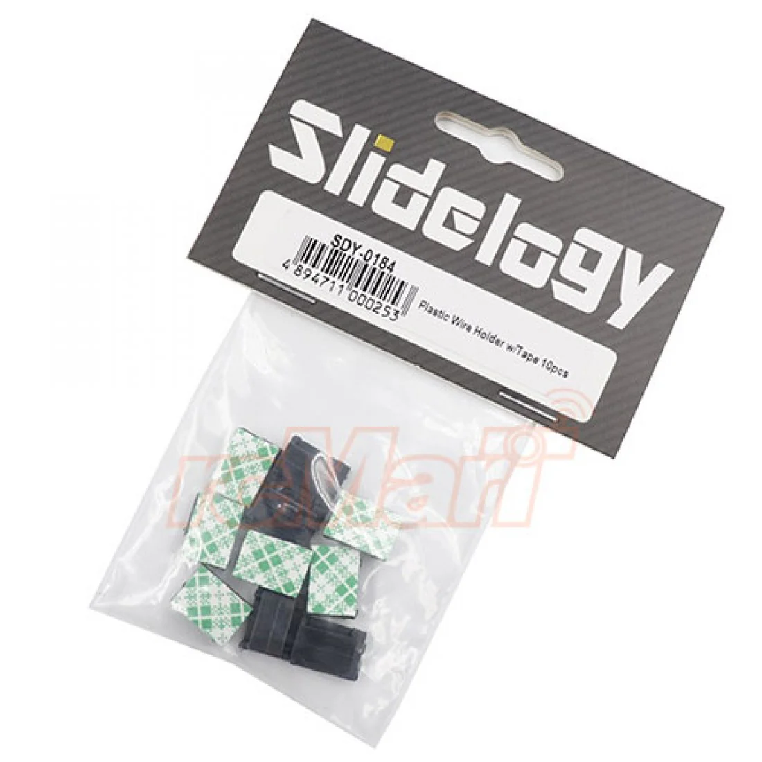 Slidelogy Plastic Wire Holder w/ Tape 10pcs - Image 2