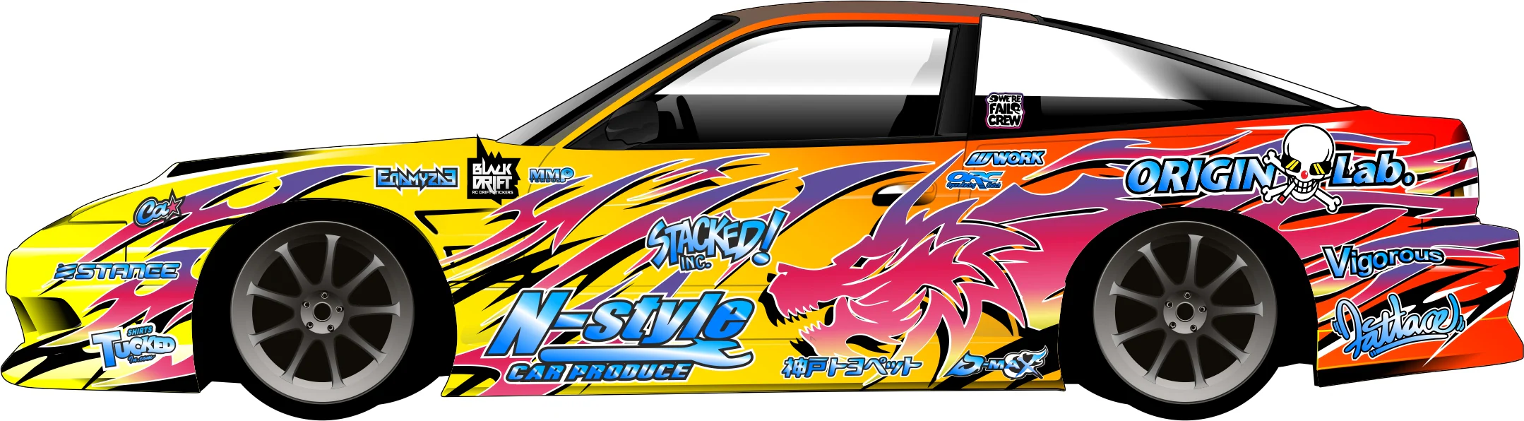 Sticker / livery set