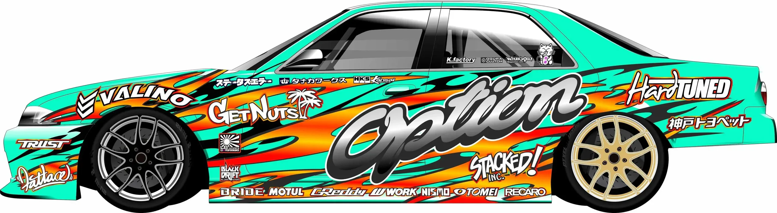 Sticker / livery set
