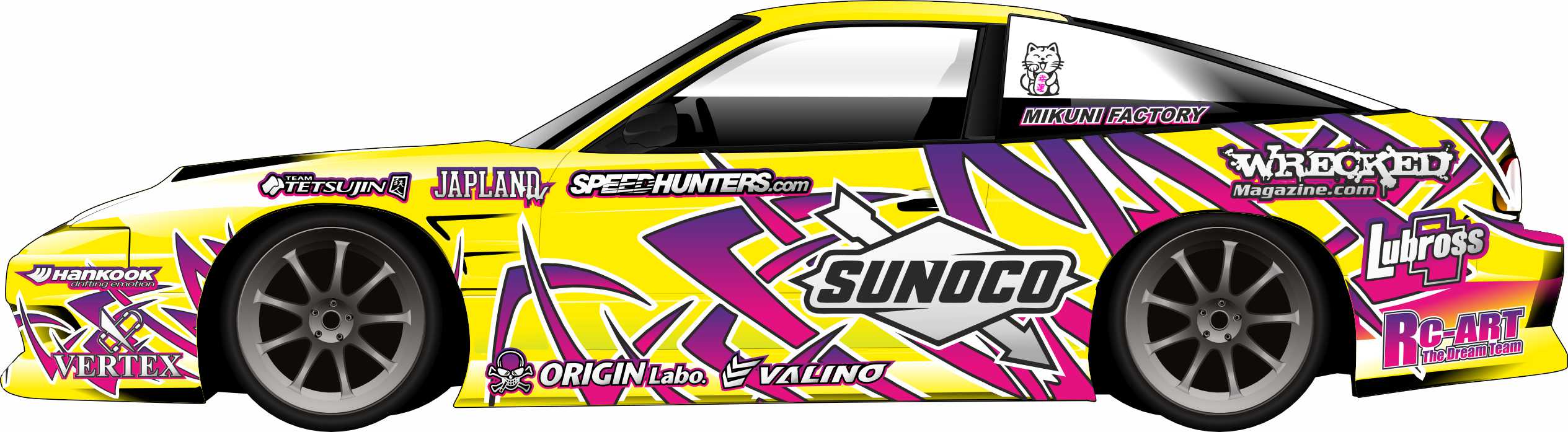 Sticker / livery set