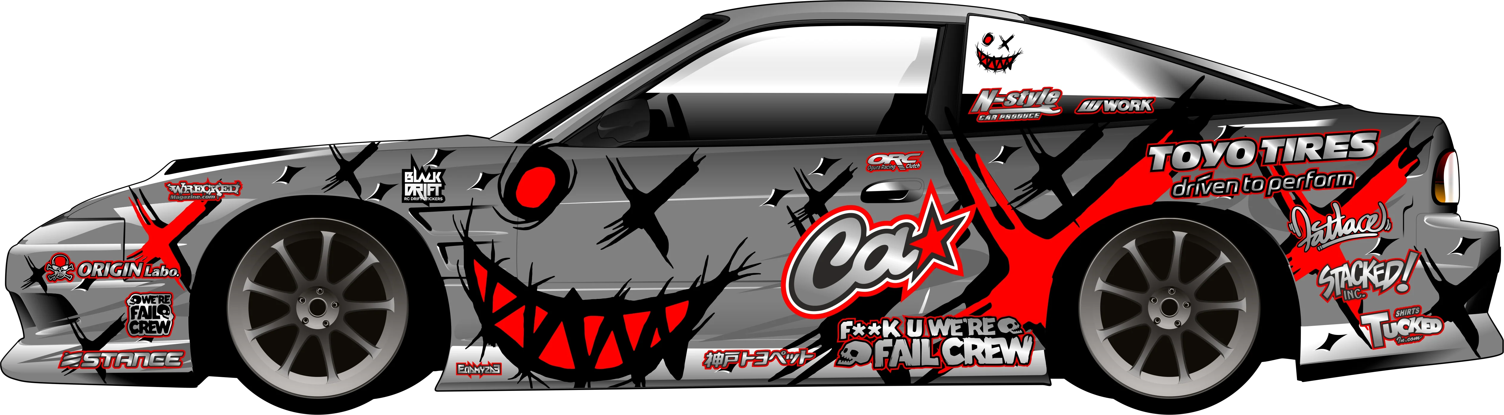 Sticker / livery set