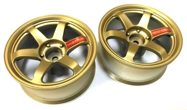 TE 37 Sports WHEEL HIGH TRACTION TYPE GOLD METAL 8mm  [LAB] LWH-0306G