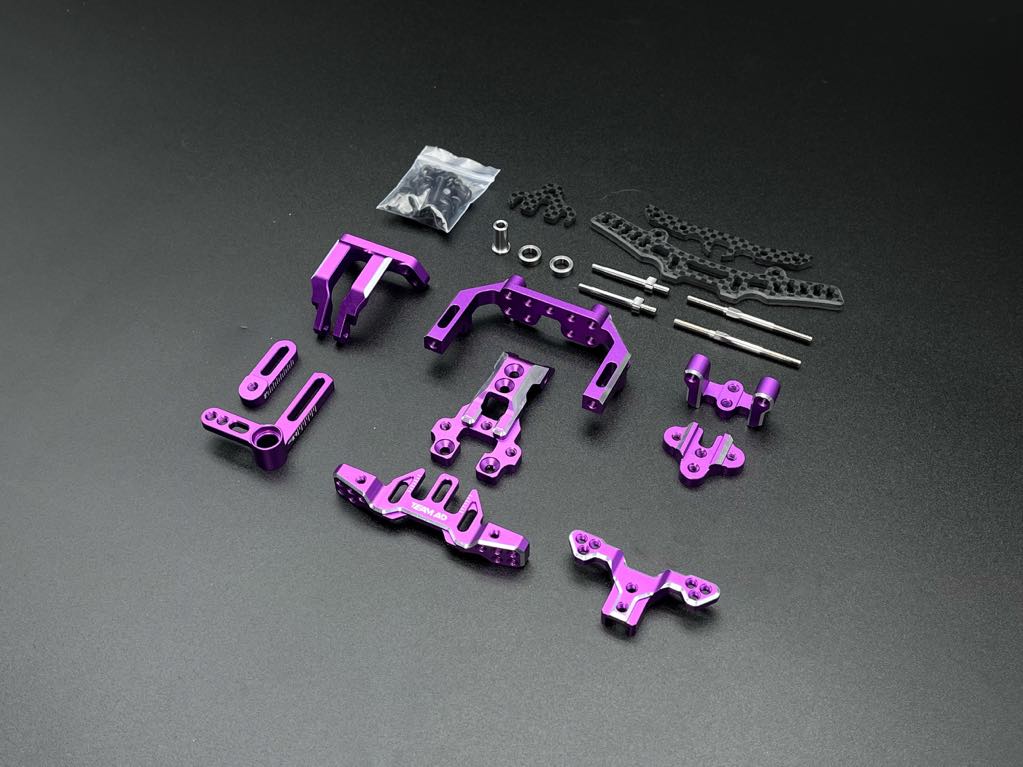 TEAM AD-XF FRONT GEARBOX/BULK HEAD CONVERSION KIT ad 9019 - Image 6
