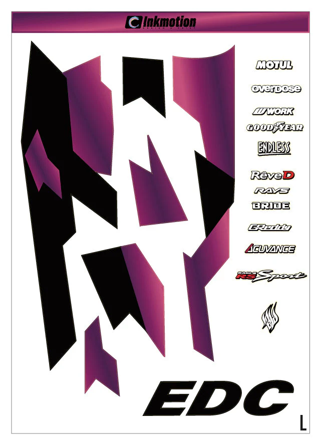 Geometric Purple/Black - Image 2